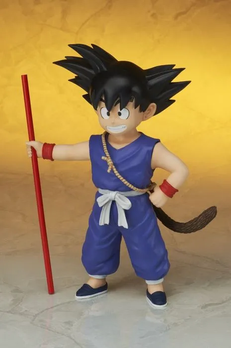 08" Inch Tall Gigantic Series Base Kid Son Boy Goku Blue Suit Standard Power Pole X-Plus 1/4 Scale