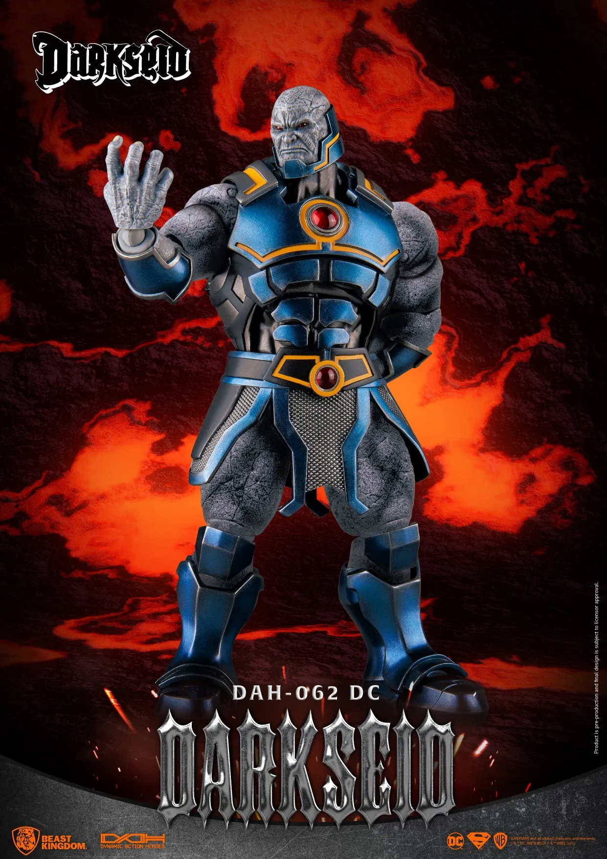 Beast Kingdom DAH-062 DC Comics Darkseid 1:9 Scale Dynamic 8ction Heroes Action Figure