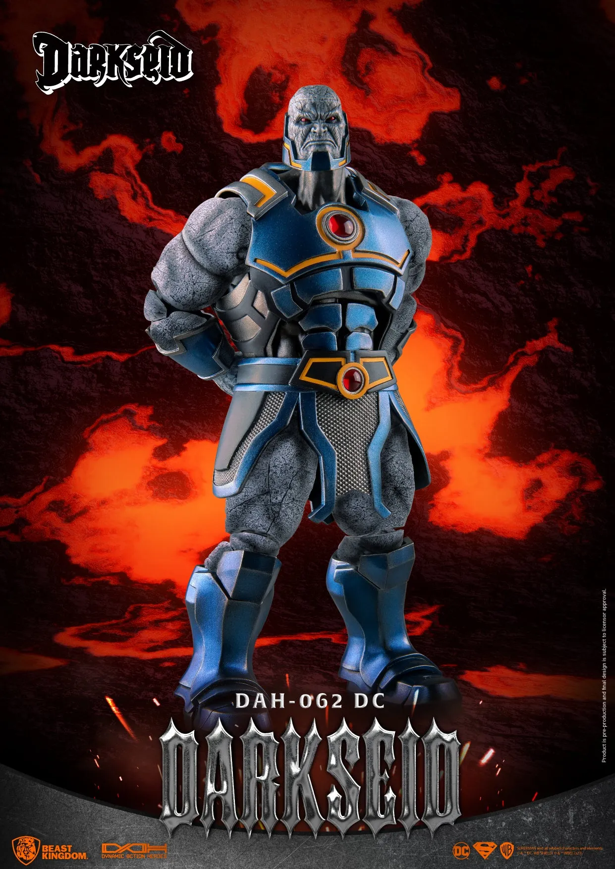 Beast Kingdom DAH-062 DC Comics Darkseid 1:9 Scale Dynamic 8ction Heroes Action Figure