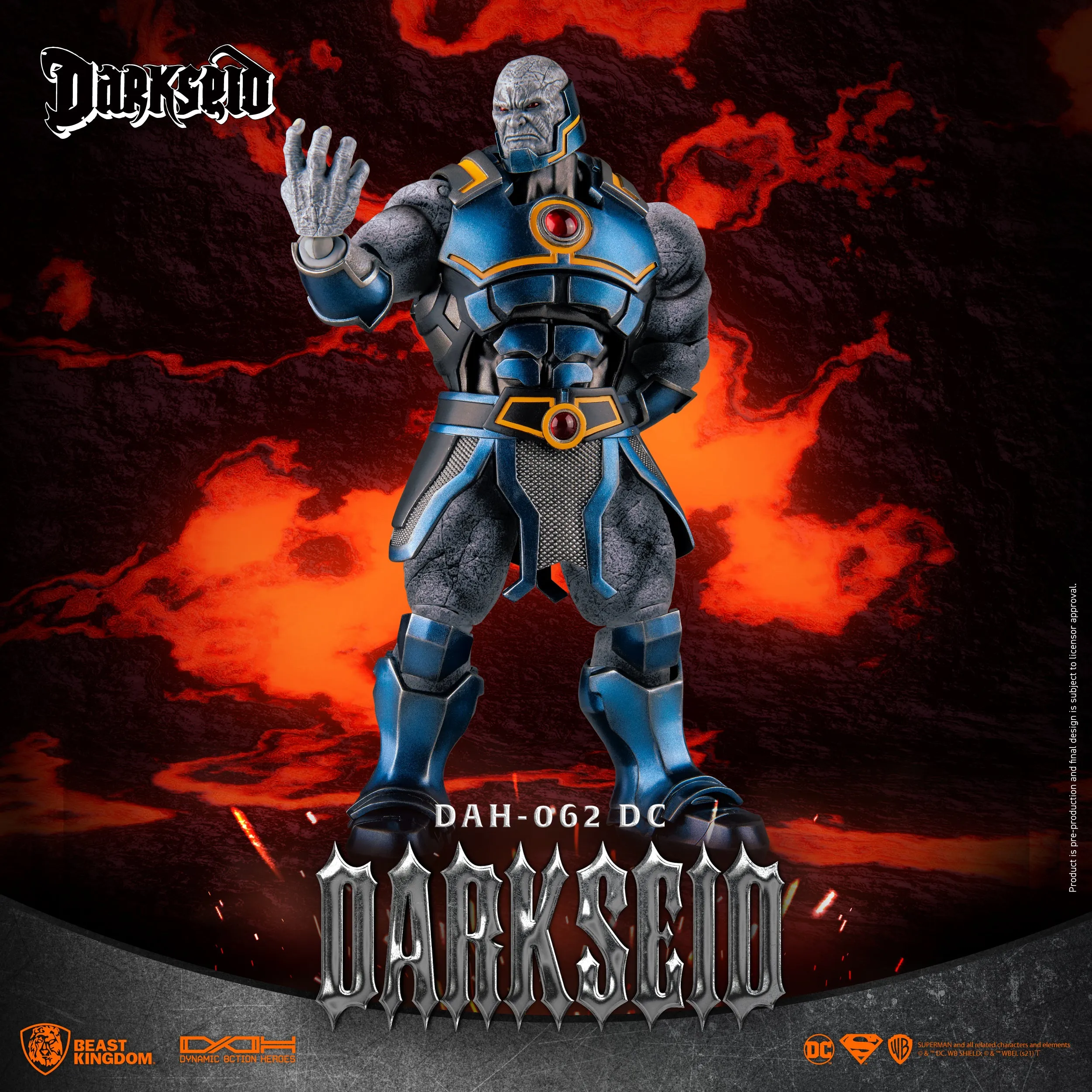 Beast Kingdom DAH-062 DC Comics Darkseid 1:9 Scale Dynamic 8ction Heroes Action Figure