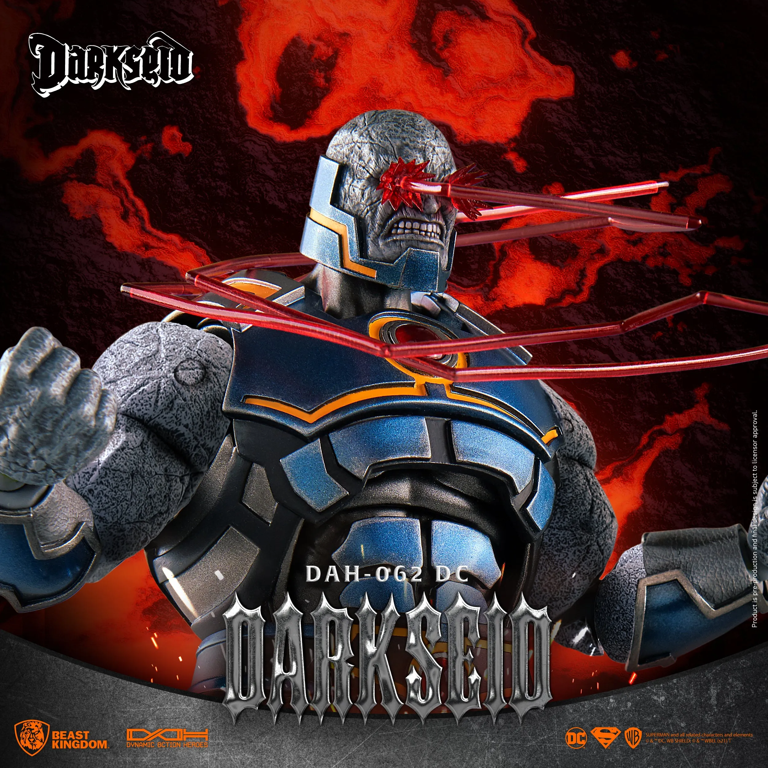 Beast Kingdom DAH-062 DC Comics Darkseid 1:9 Scale Dynamic 8ction Heroes Action Figure