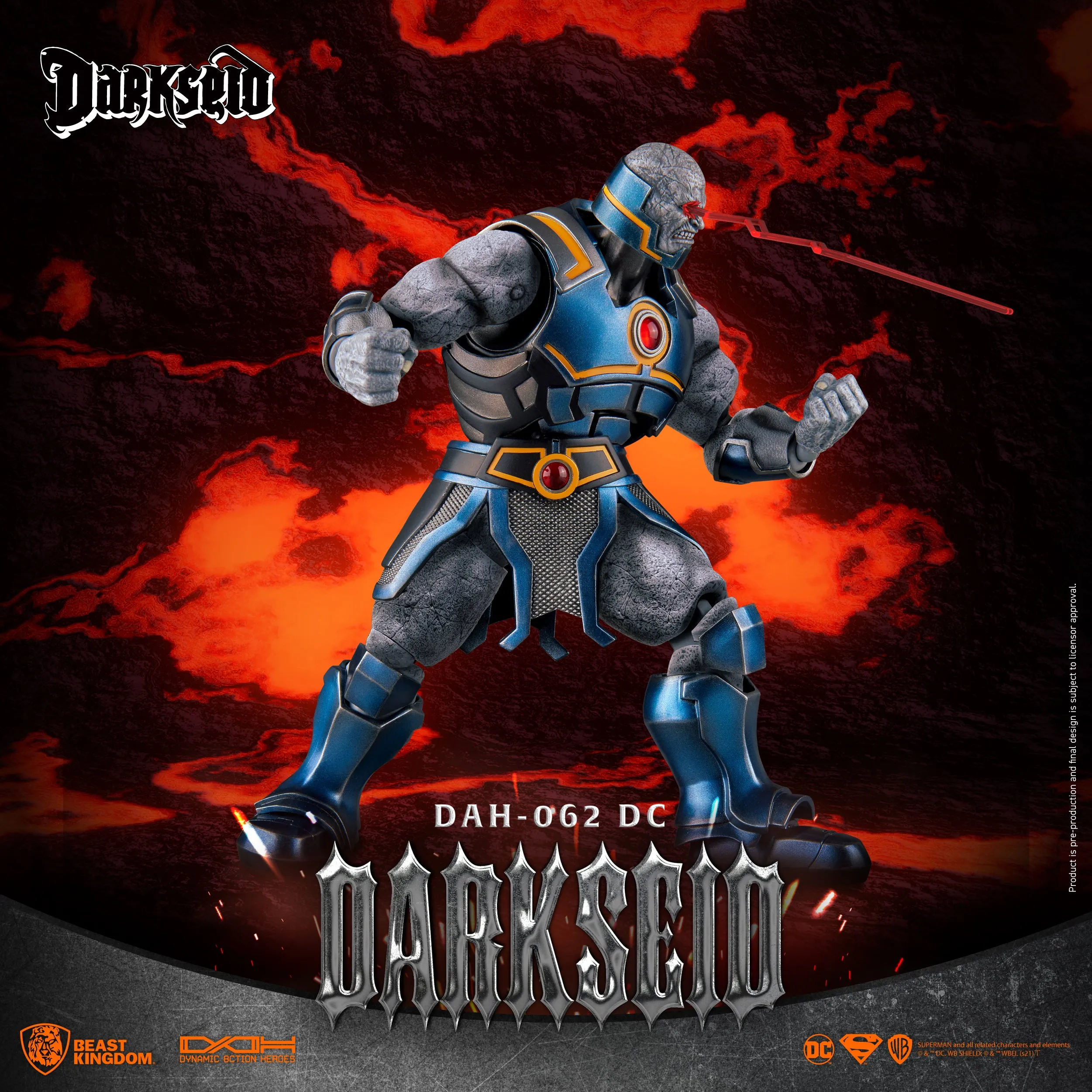 Beast Kingdom DAH-062 DC Comics Darkseid 1:9 Scale Dynamic 8ction Heroes Action Figure