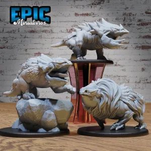 Bulette #4984-#4986 | Epic Miniatures | D&D Tabletop Miniatures