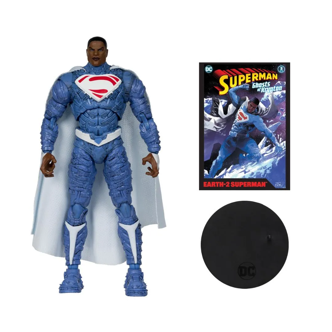 DC Comics - Superman Wave 5 - Earth-2 Superman (Gold Label) By Mcfarlane Toys