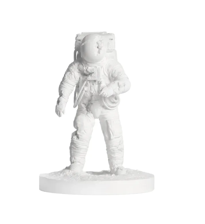 Eroded Astronaut Resin Sculpture by Daniel Arsham x Billionaire Boys Club