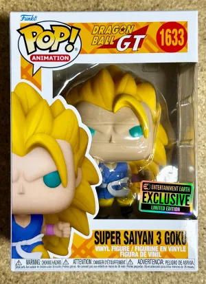 Funko Pop! Animation Super Saiyan 3 Goku #1633 Dragon Ball GT 2024 Exclusive