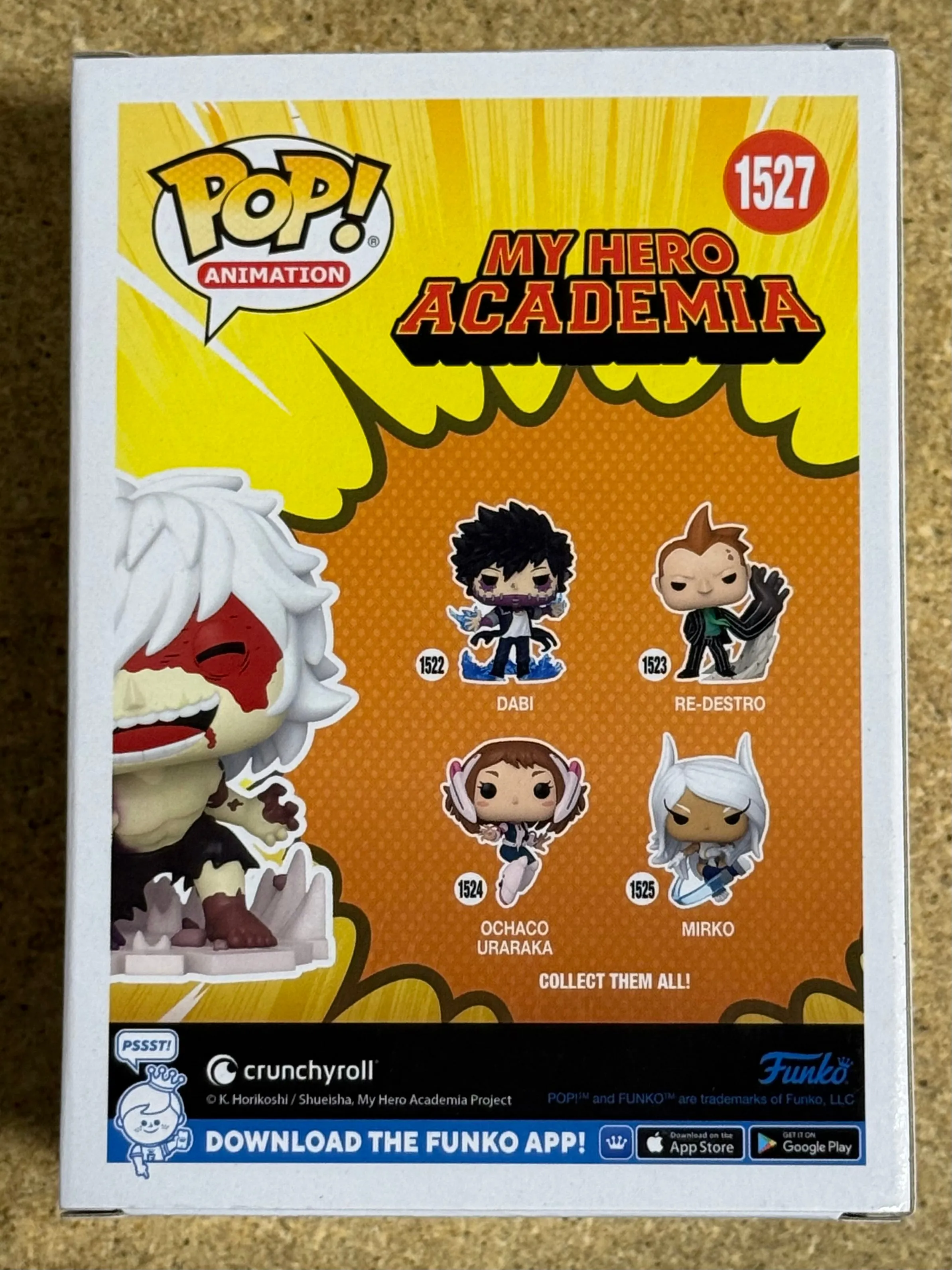 Funko Pop! Animation Tomura Shigaraki #1527 My Hero Academia 2024 Exclusive