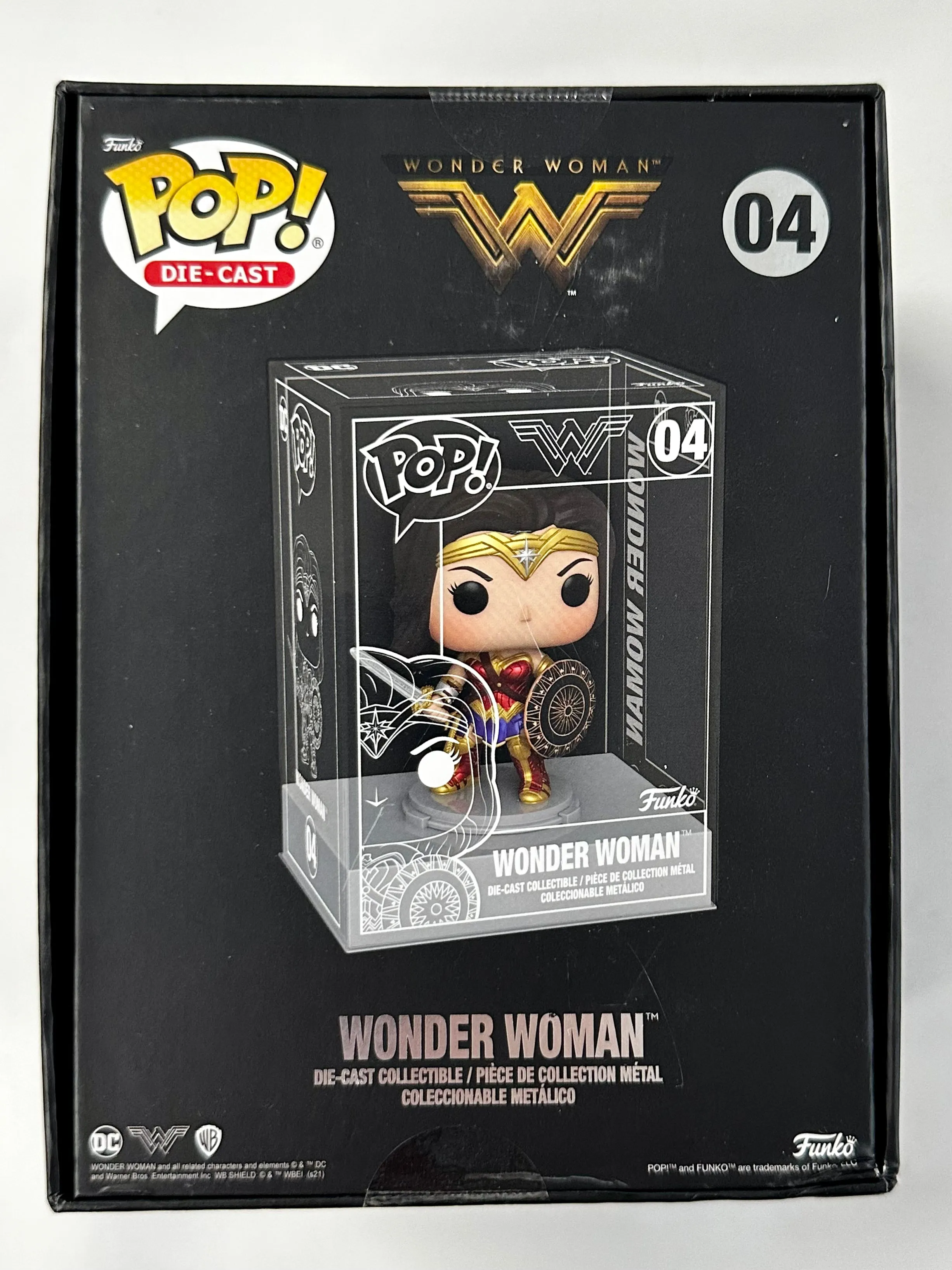 Funko Pop! Diecast Wonder Woman #04 DC Comics Funko Shop Exclusive 2021