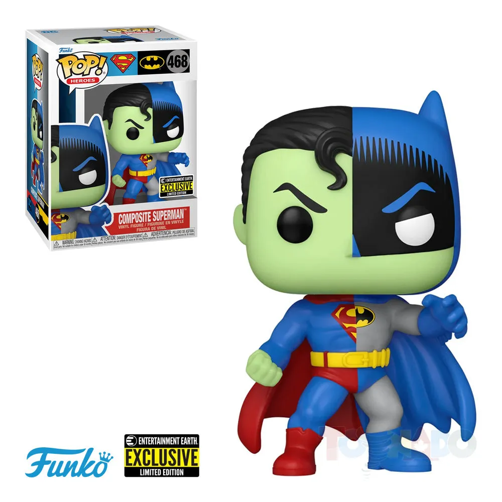 Funko Pop! Heroes #468 - DC Comics - Composite Superman (EE Exclusive) Vinyl Figure (66827)