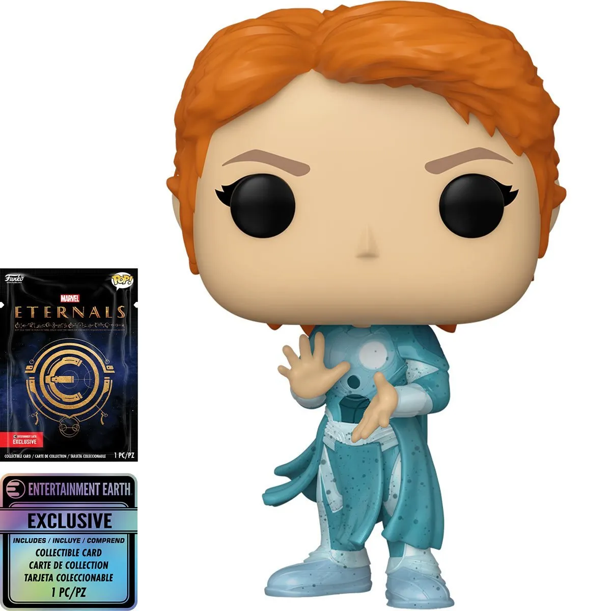 Funko Pop! Marvel #732 - The Eternals - Sprite (Entertainment Earth Exclusive) Vinyl Figure with Collectible Card