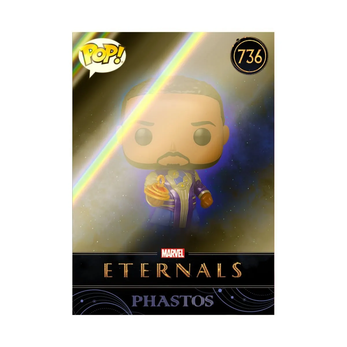 Funko Pop! Marvel #736 - The Eternals - Phastos (Entertainment Earth Exclusive) Vinyl Figure with Collectible Card