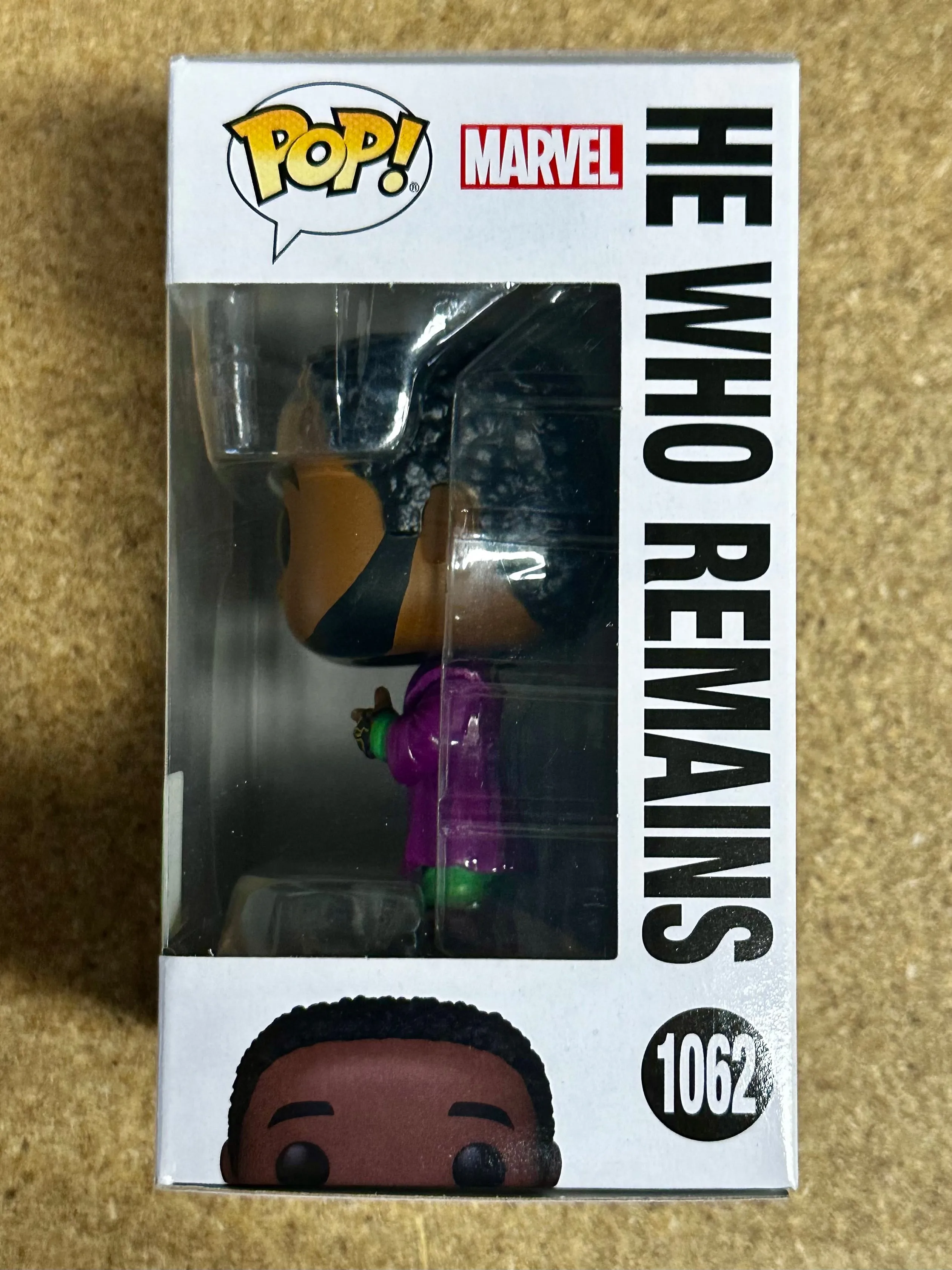 Funko Pop! Marvel He Who Remains #1062 SDCC 2022 Summer Con Vaulted Exclusive