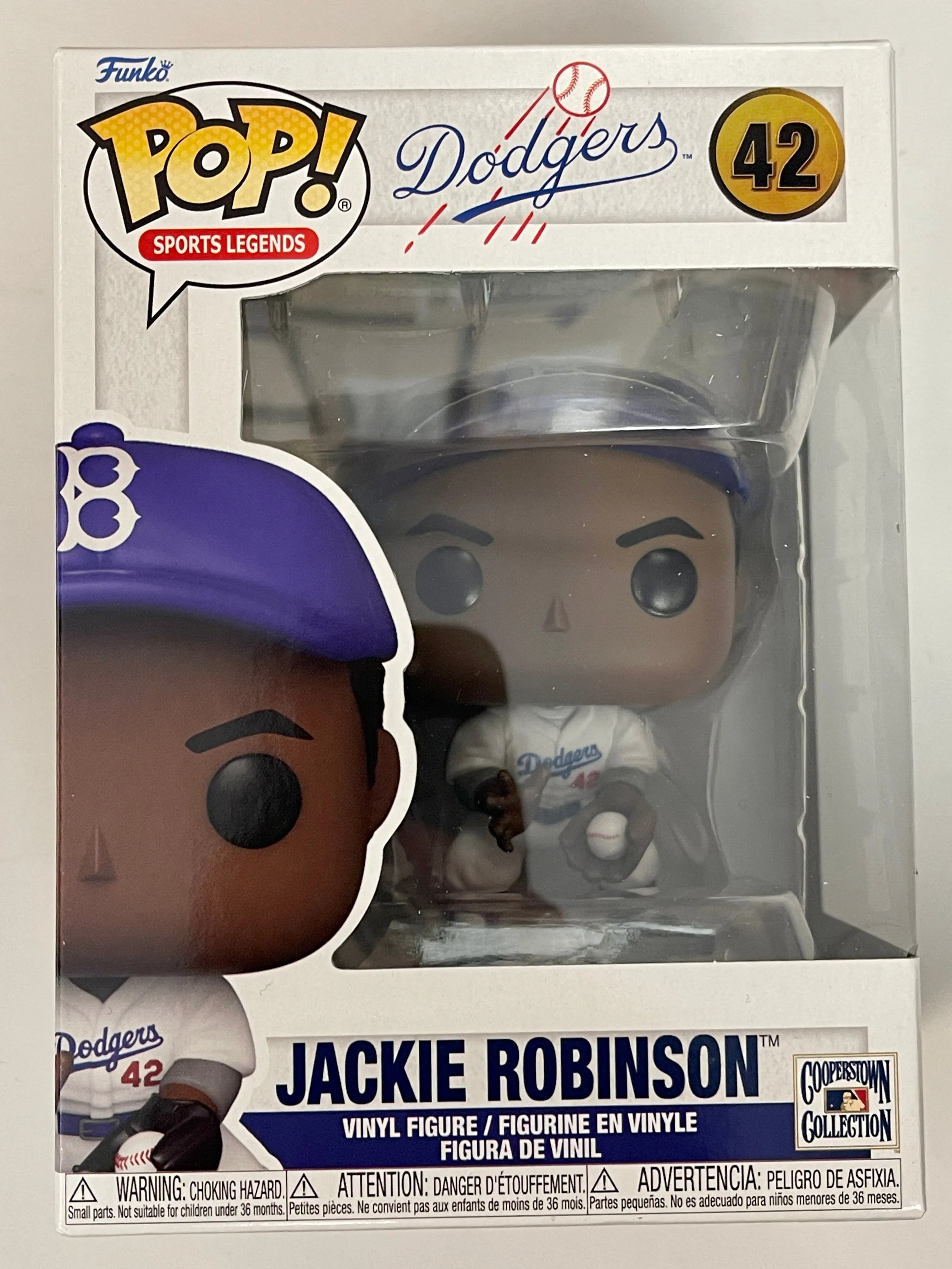 Funko Pop! Sports Legends Jackie Robinson #42 MLB LA Dodgers Baseball 2022