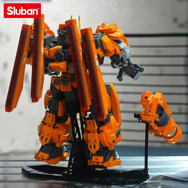 Hot Steel Mecha Robot Warrior Bricks Toy 1385pcs