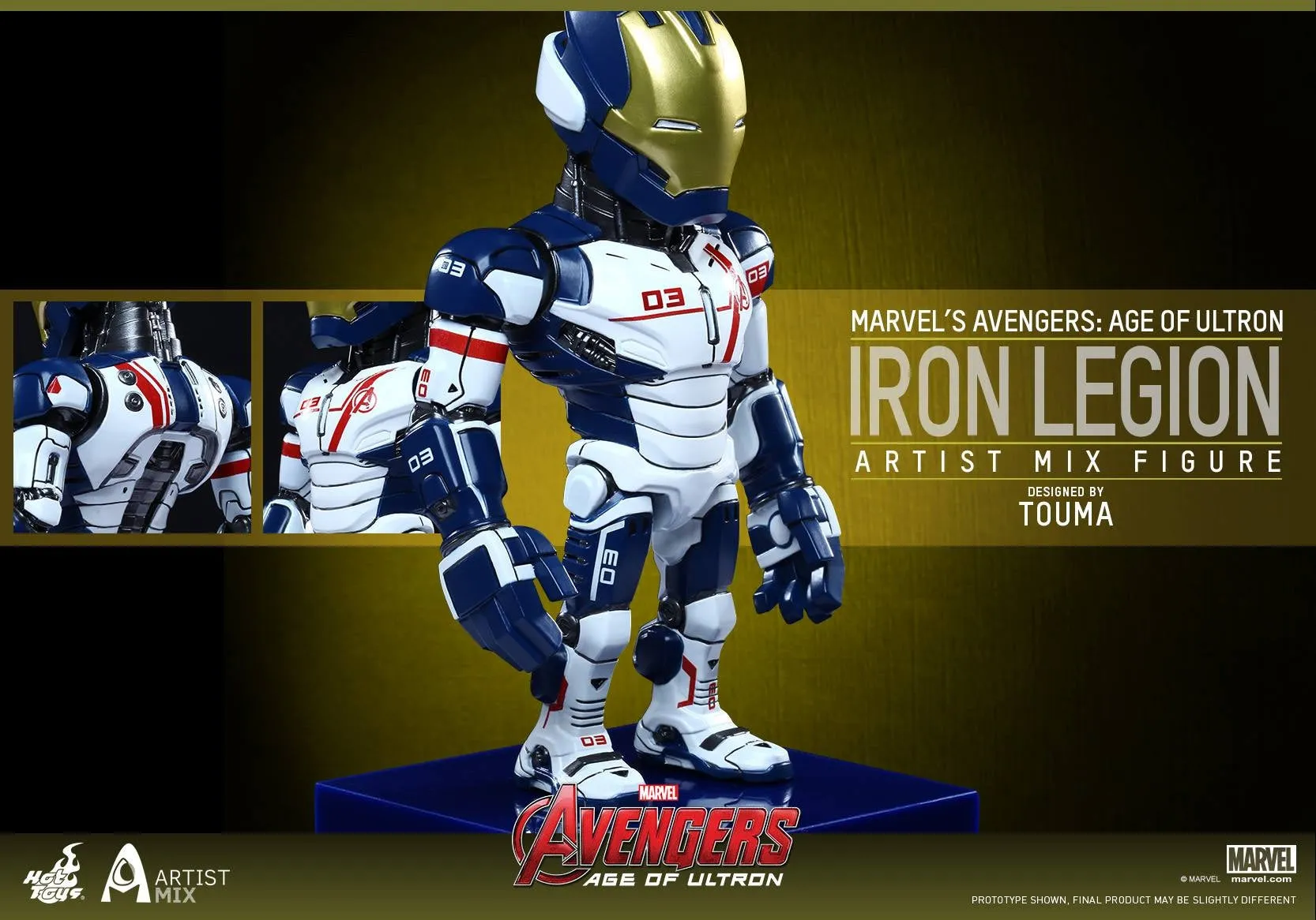 Hot Toys - AMC009-AMC012 - Avengers: Age of Ultron Artist Mix Figures Designed by Touma (Series 2) [Deluxe Set]