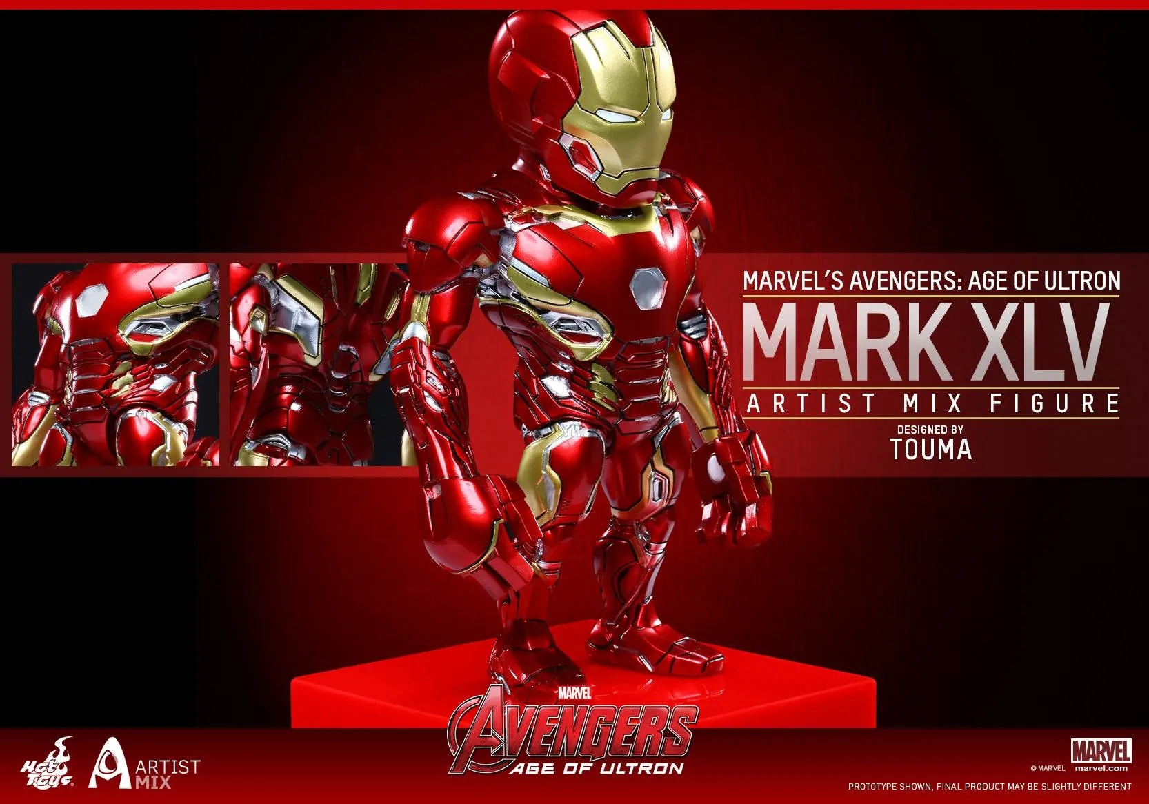 Hot Toys - AMC009-AMC012 - Avengers: Age of Ultron Artist Mix Figures Designed by Touma (Series 2) [Deluxe Set]