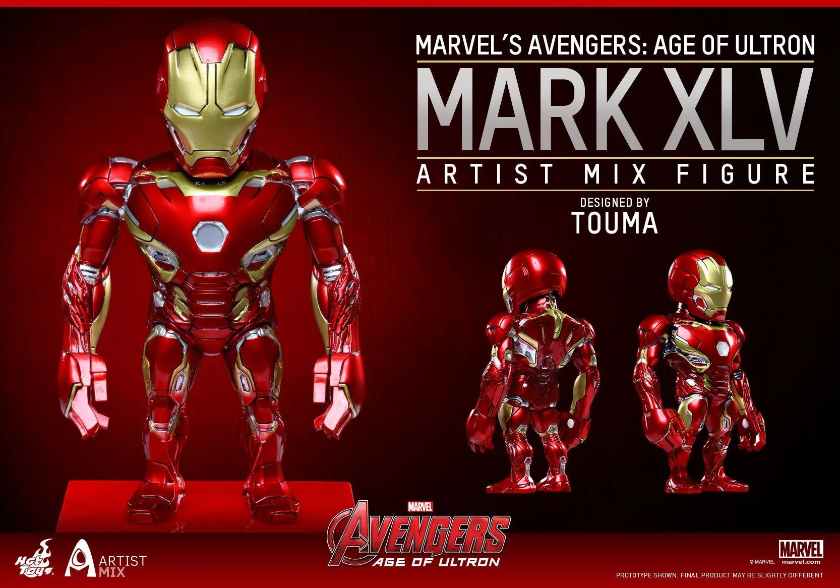 Hot Toys - AMC009-AMC012 - Avengers: Age of Ultron Artist Mix Figures Designed by Touma (Series 2) [Deluxe Set]