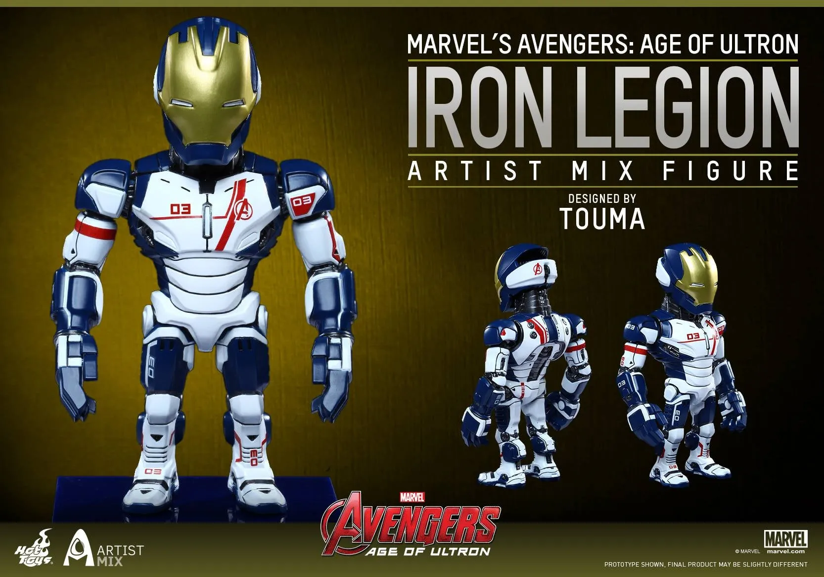 Hot Toys - AMC009-AMC012 - Avengers: Age of Ultron Artist Mix Figures Designed by Touma (Series 2) [Deluxe Set]