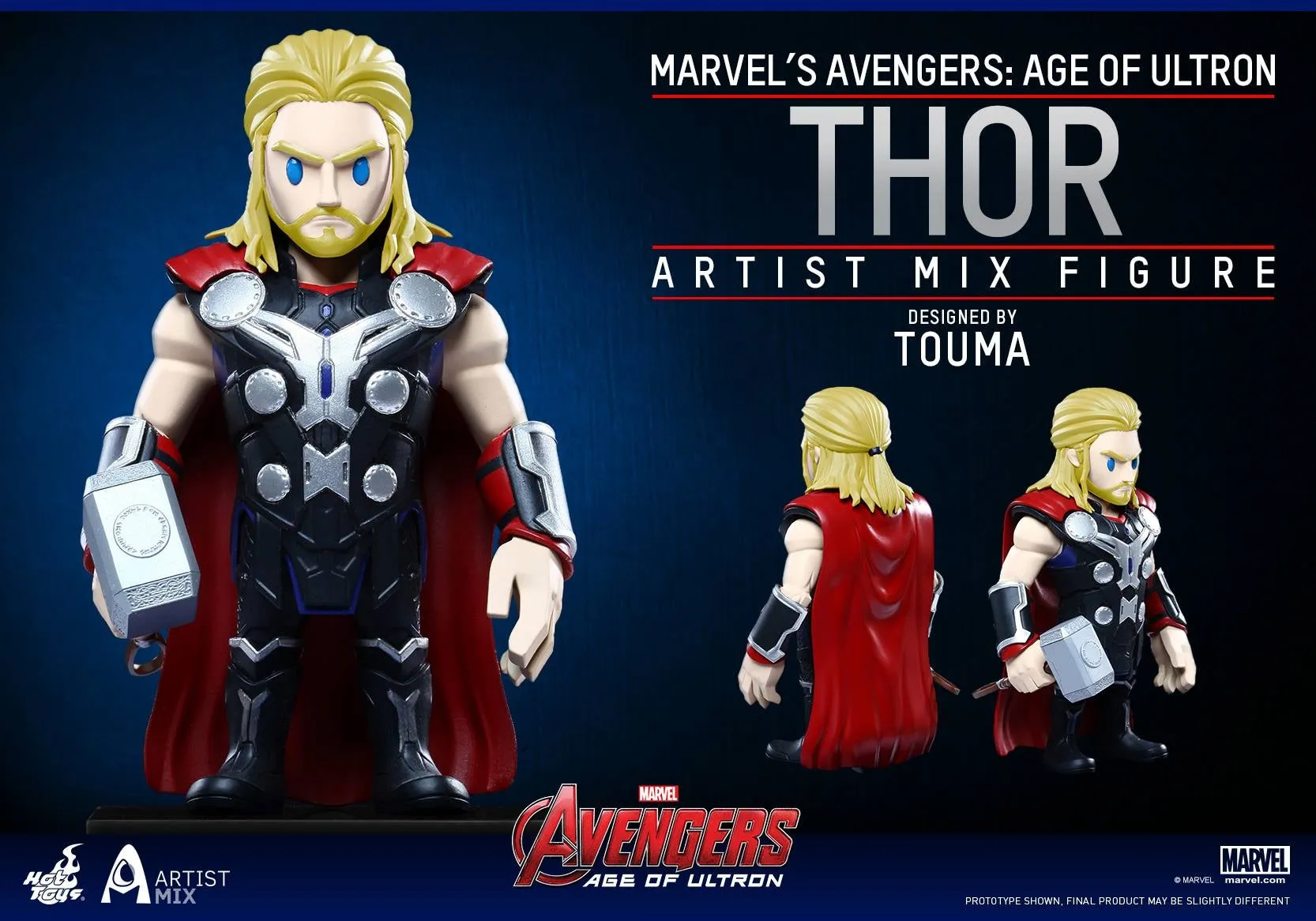 Hot Toys - AMC009-AMC012 - Avengers: Age of Ultron Artist Mix Figures Designed by Touma (Series 2) [Deluxe Set]