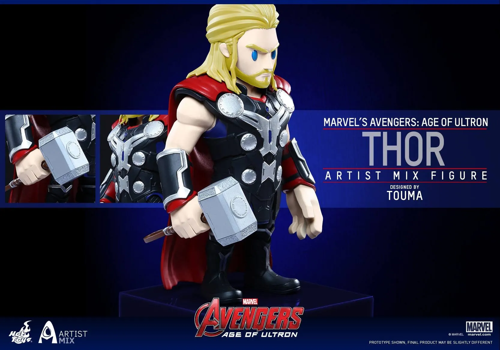 Hot Toys - AMC009-AMC012 - Avengers: Age of Ultron Artist Mix Figures Designed by Touma (Series 2) [Deluxe Set]