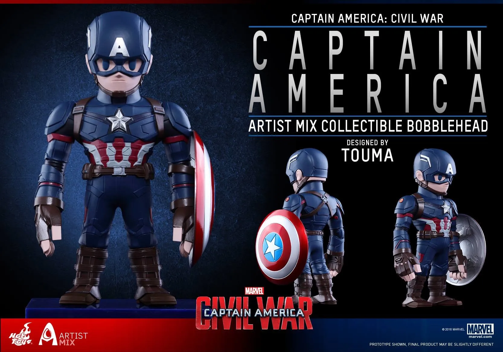 Hot Toys – AMC021-022 – Captain America: Civil War - Captain America & Falcon Collectible Set