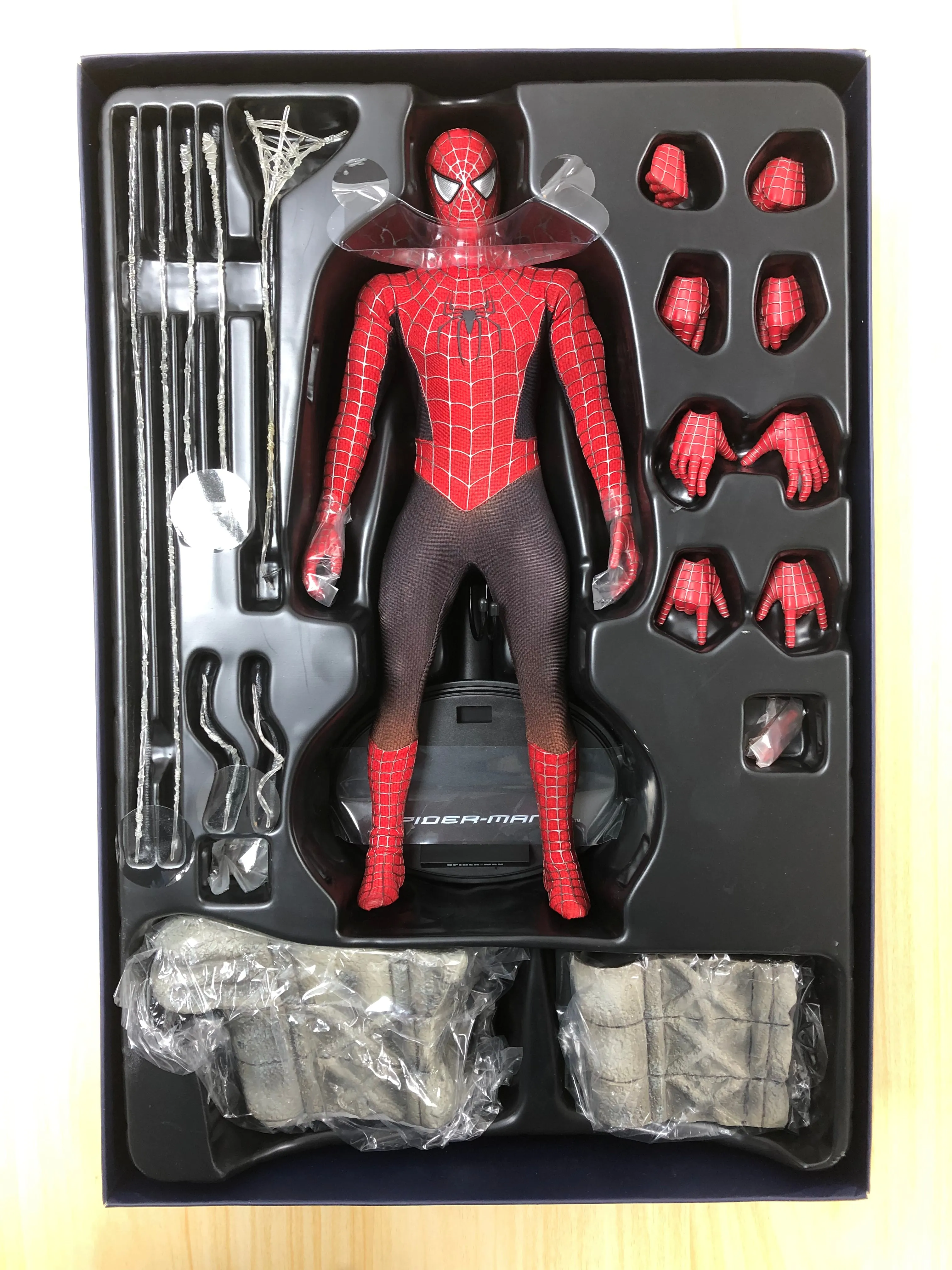 Hottoys Hot Toys 1/6 Scale MMS143 MMS 143 Spider-Man 3 - Spider-Man Action Figure USED