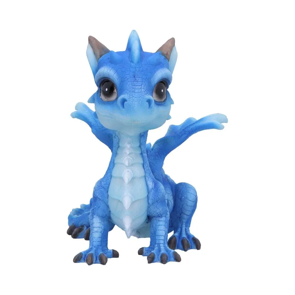 Ice Dragonling Blue Dragon Figurine 12.3cm