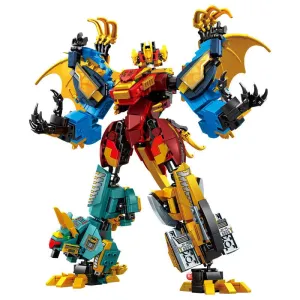 Mecha Deformation Dinosaur Transformation 850pcs