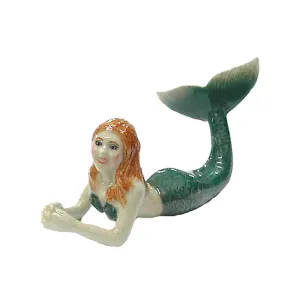 Mermaid - miniature porcelain figurine