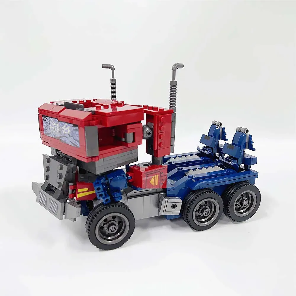 Movie Ideas Transform Optimus Prime Robot Bricks Toy 928pcs