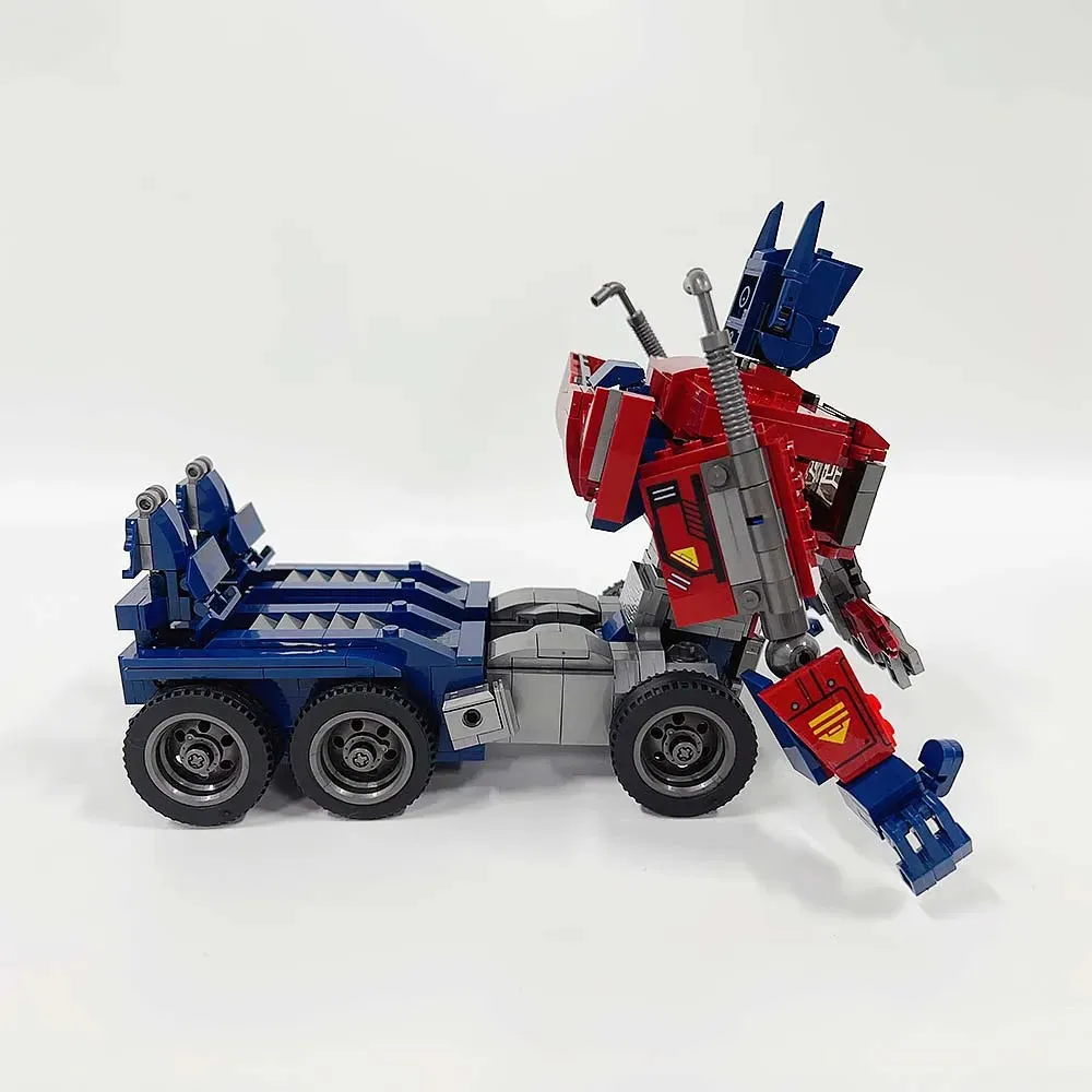 Movie Ideas Transform Optimus Prime Robot Bricks Toy 928pcs