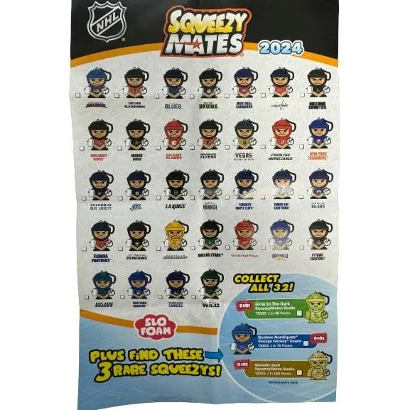 NHL SqueezyMates Series 4