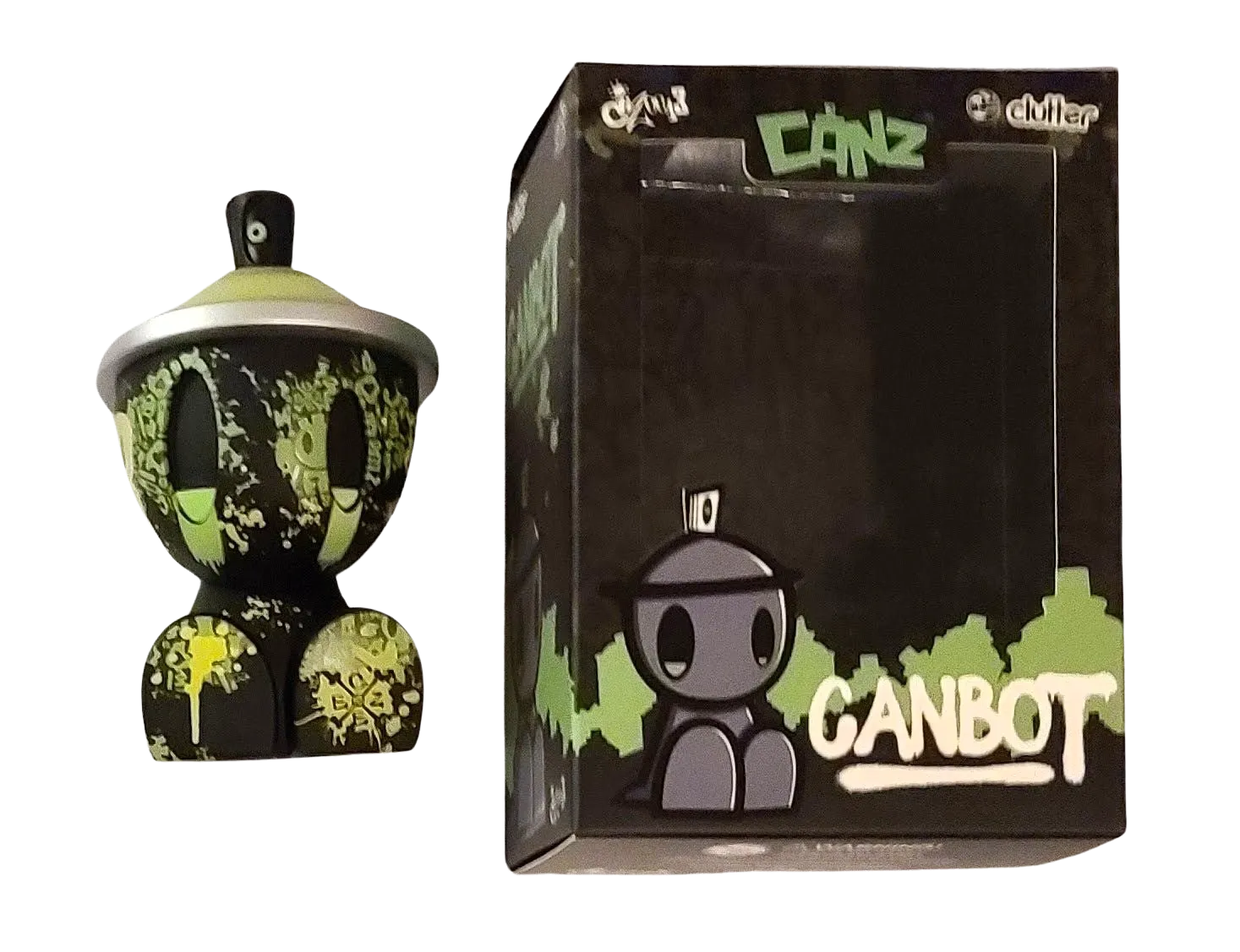 OG Kickstarter 2020 CanBot- Glow Art Toy by Czee13