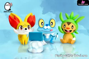 Pokémon First partner Pokémon G4 & G5 & G6 Resin Statue - EGG Studio [Pre-Order Closed]