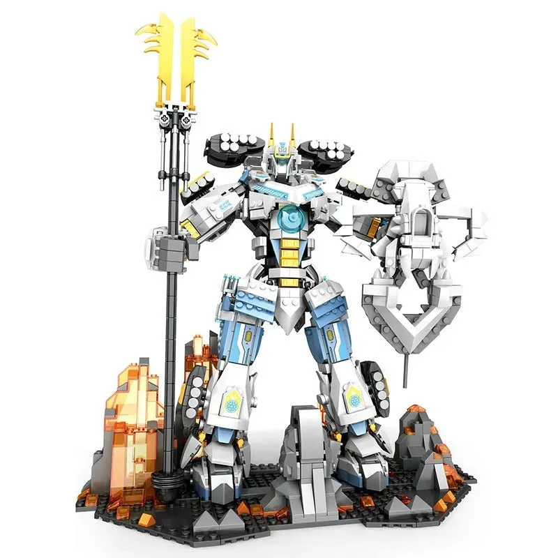 Samurai Titan Warrior Mecha 1588pcs