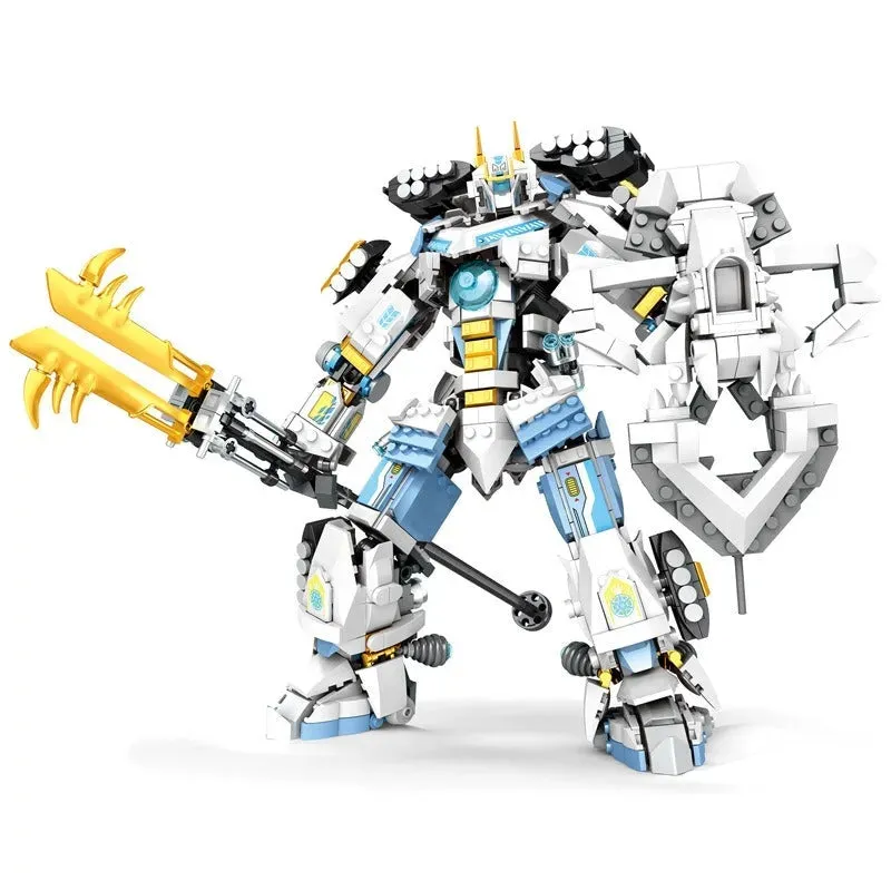 Samurai Titan Warrior Mecha 1588pcs