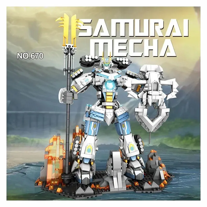 Samurai Titan Warrior Mecha 1588pcs