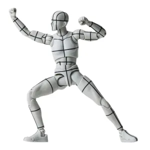 S.H.Figuarts Body-Kun-Sports- Edition-Wire Frame- (Gray Color Ver.) By Tamashii Nations