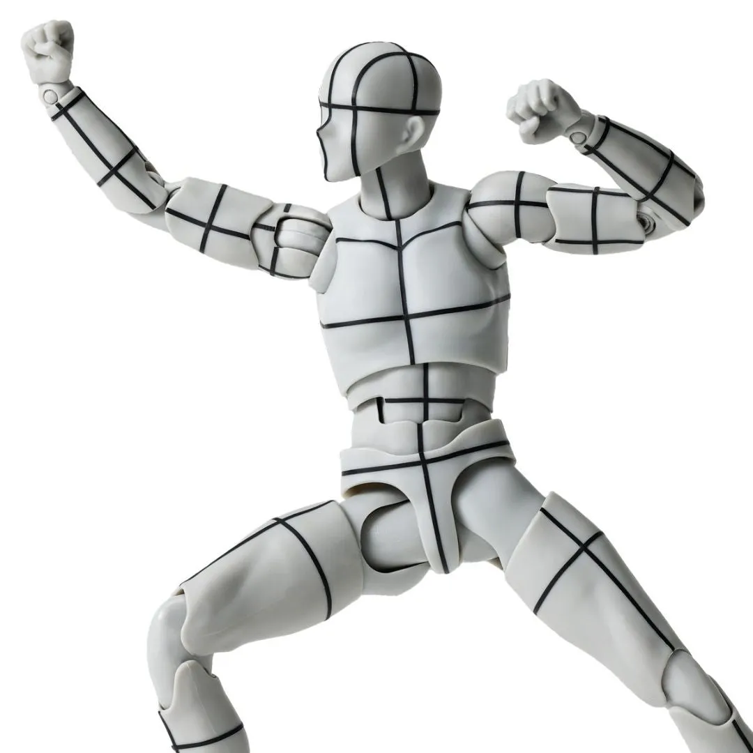 S.H.Figuarts Body-Kun-Sports- Edition-Wire Frame- (Gray Color Ver.) By Tamashii Nations