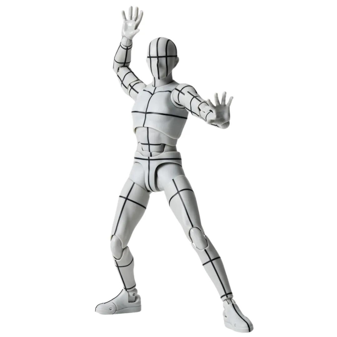 S.H.Figuarts Body-Kun-Sports- Edition-Wire Frame- (Gray Color Ver.) By Tamashii Nations