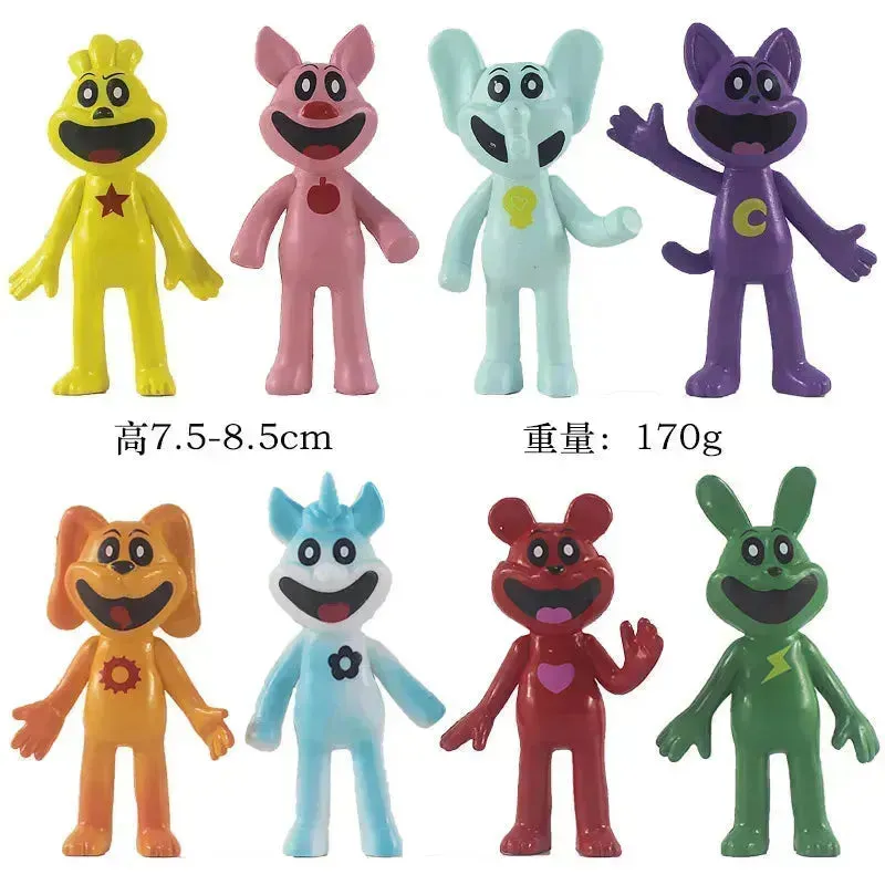 Smiling Critters Mini Figurines Set