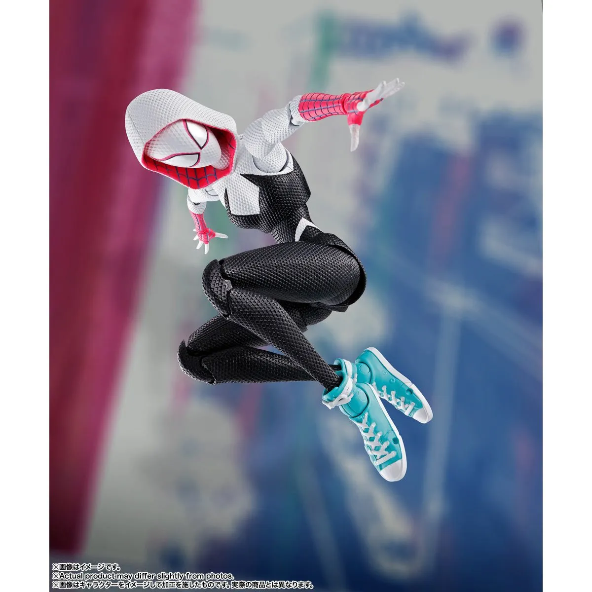 Spider-Man Across the Spiderverse Spider-Gwen Action Figure by S.H.Figuarts