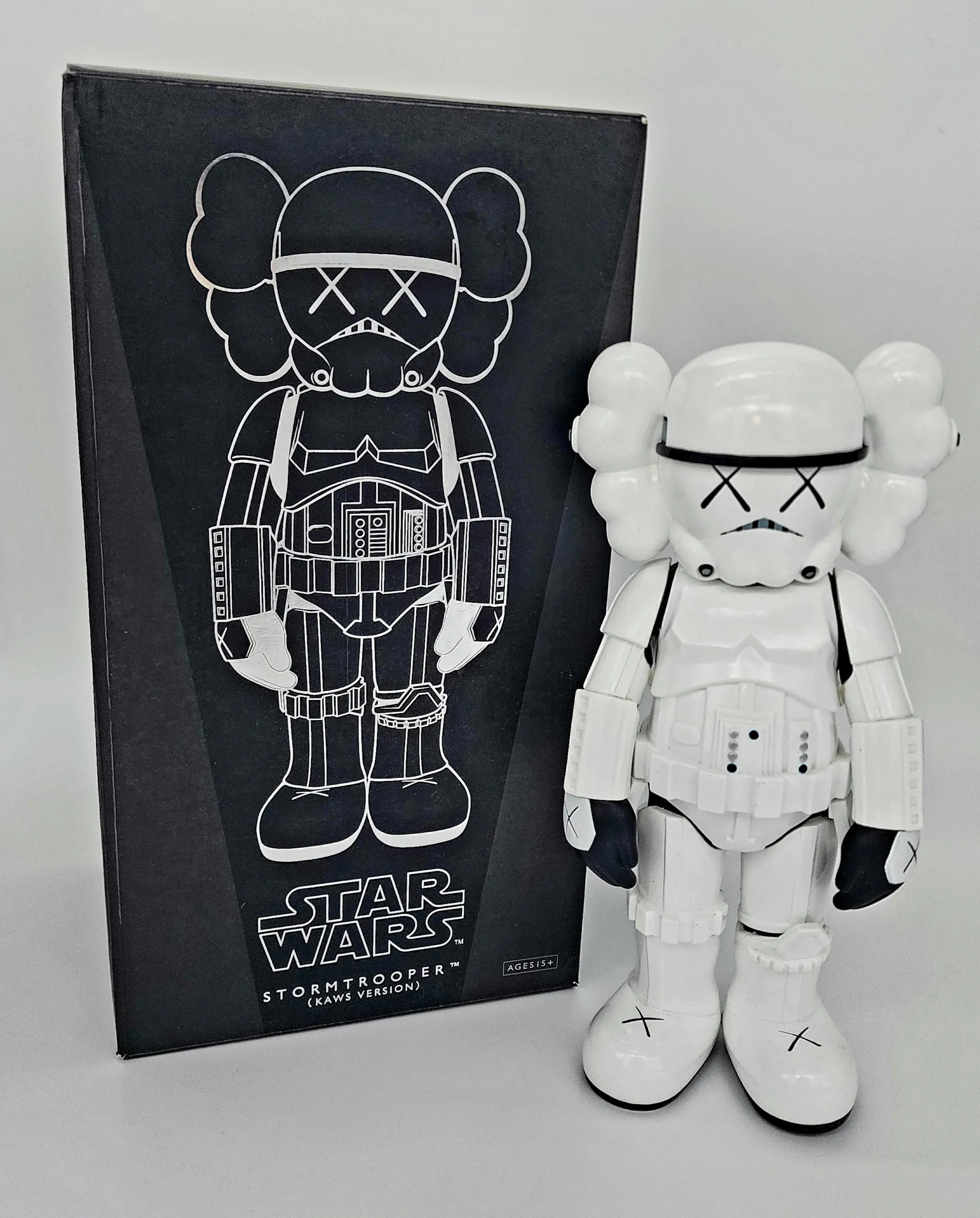 Star Wars Storm Trooper Companion Fine Art Toy by Kaws- Brian Donnelly