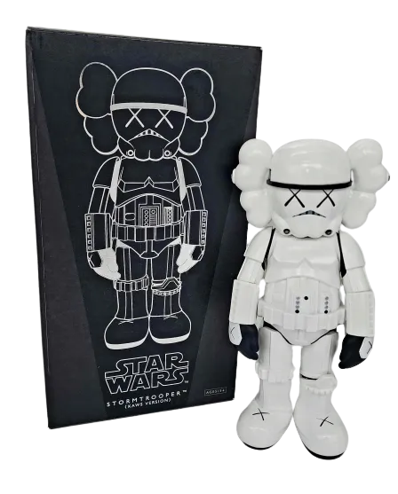 Star Wars Storm Trooper Companion Fine Art Toy by Kaws- Brian Donnelly