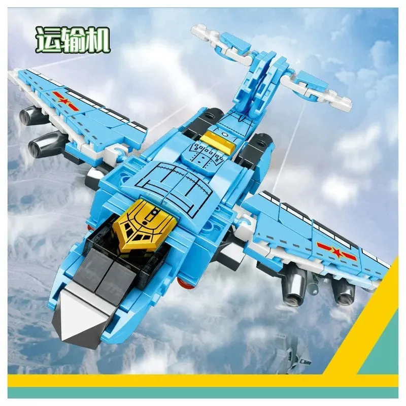 Steel Mecha Transformed Fighter Robot 839pcs