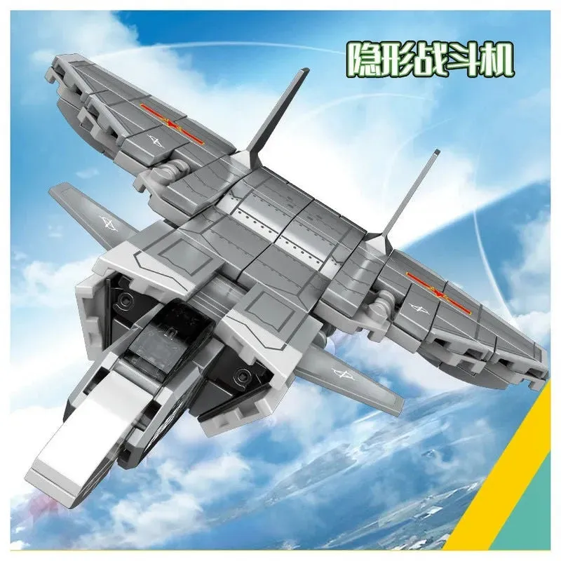 Steel Mecha Transformed Fighter Robot 839pcs