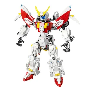 Super Deformed Flaming Meteor Mecha Robot Warrior Bricks Toy 952pcs