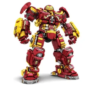 Super Heroes Marvel Iron Hero Warrior Robot Bricks Toy 1852pcs