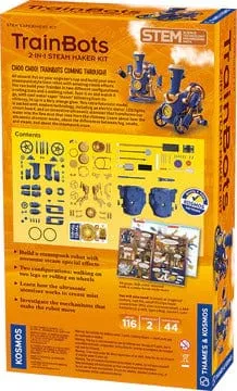 Thames & Kosmos Train Bots 2-in-1 STEAM Maker Kit